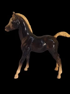 Vintage Breyer Arabian Foal #203 Dark Brown and Cream Horse Pony 1968-1973 - Picture 1 of 11