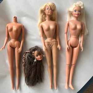 Vintage Barbie Mattel Dolls 1966 (2) 1993 (1) - Picture 1 of 9