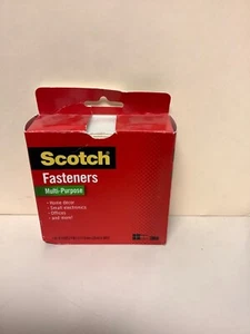 Scotch Recloseable Hook and Loop Fastener Strips 3.4 inch x 12 feet free ship - Picture 1 of 1