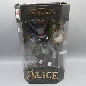 American McGee’s Figur Alice White Rabbit selten schwarz neu/andere geöffnet 4 Fotos - Bild 1 von 9