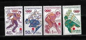 CHECOSLOVAQUIA 1972, SERIE Ivert 1894/97 - JUEGOS OLÍMPICOS DE INVIERNO - MNH. - Imagen 1 de 1