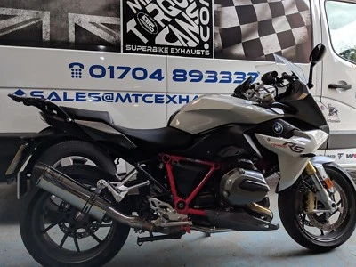 BMW R1200RS 2015 - 2018 escape de motocicleta de rendimiento de acero inoxidable Foto 1 de 4