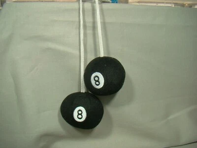 difuso 8 bolas ocho bolas espejo decoración dados difusos 8 bolas perchas hot rod rata Foto 1 de 2