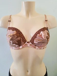DIM SOUTIEN GORGE TAILLE 90B COLORIS ROSE/MARRON ( PROTOTYPE ) - Picture 1 of 5
