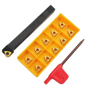 10mm SER1010H11 SER 1010H11 3/8" Lathe Threading Turning holder +11ER A60 insert - Picture 1 of 4