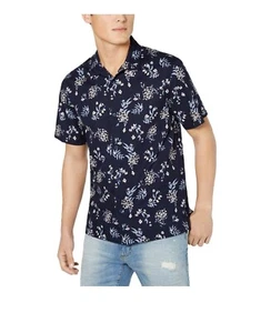 American Rag Mens Big & Tall Printed Short Sleeve Casual Shirt, XXL, MSRP $40 D6 - Picture 1 of 4
