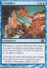 COWARDICE X4 4 4X 8th Edition MTG Magic the Gathering Cards DJMagic