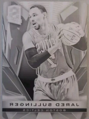 JARED SULLINGER 2013-14 Panini Spectra PRINTING PLATE SP 1/1 Celtics Raptors CBA - Image 1 of 2