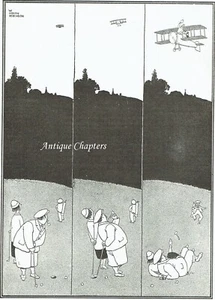 Golf Cartoon Not Keeping Your Eye On The Ball 1923 W Heath Robinson Print M807 - Bild 1 von 2