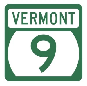 Vermont State Highway 9 Sticker Decal R5268 Highway Route Sign - Picture 1 of 1