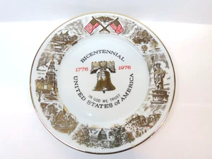vintage Bicentennial United States of America Plate 1776 1976 collectible 10"dia - Picture 1 of 5