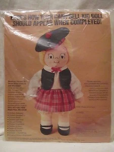 Neu in Verpackung Vintage 1980 Campbell Soup Kid Kit Stofftier Mädchen Puppe Werbung Sammlerstück - Bild 1 von 3