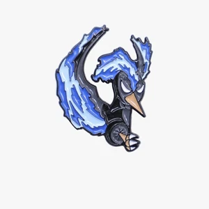 Blue Pokemon Zapdos Peeker Pin - Picture 1 of 2