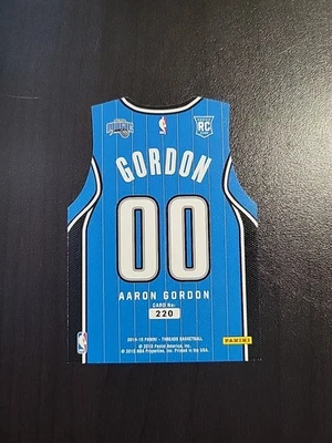 2014-15 Panini Threads Team Threads DIE CUT Rookies Aaron Gordon #220 Rookie RC  - Image 1 of 2