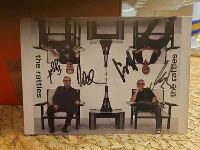 The Rattles, handsignierte Autogrammkarte  - Bild 1 von 2