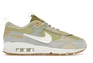 NUEVO Nike Air Max 90 Futura Buff Dorado Verde Mujer Tenis Talla 6.5 DV7190-700 - Imagen 1 de 10