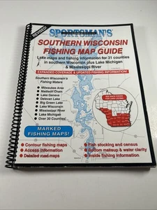 Southern Wisconsin Fishing Map Guide : Lake Maps & Fishing 31 COUNTIES 2002 BOOK - Imagen 1 de 10