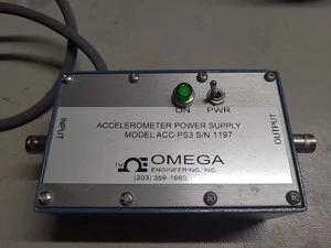 Omega ACC-PS3 Accelerometer AC Power Supply, Single Channel. - Picture 1 of 9