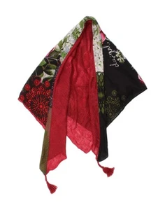DESIGUAL Mujer Bufanda Cuadrada Talla Única Multicolor Floral D204 - Imagen 1 de 3