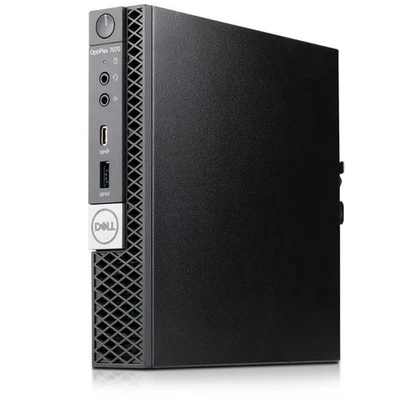 Dell OptiPlex 7070 micro Intel Core i3/i5/i7 9th Gen. 16GB/32GB RAM Win 11 WLAN - Bild 1 von 4