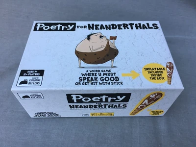 Poetry for Neanderthals - Competitive Word Guessing Game - Party Game, - Image 1 of 3