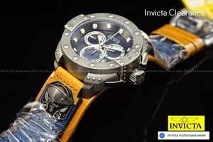 EXTREME RARE Invicta Reserve AKULA 52mm PIRATE SKULL Swiss MOP Chronograph Watch - Picture 1 of 22