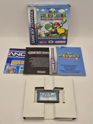 Super Mario World Super Mario Advance 2 - Nintendo Game Boy Advance GBA - Boxed - Image 1 of 4