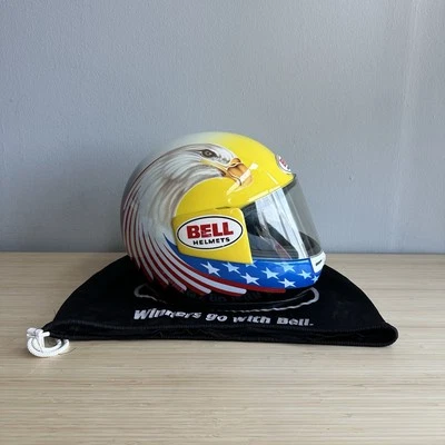 1994 Bell M1 John Kocinski MotoGP Legend American Eagle Design Helmet - Sz 7-1/4 - Image 1 of 4