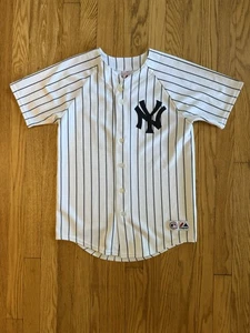 Chien Ming Wang #40 New York Yankees Majestic MLB Baseball Jersey (Youth Large) - Picture 1 of 6