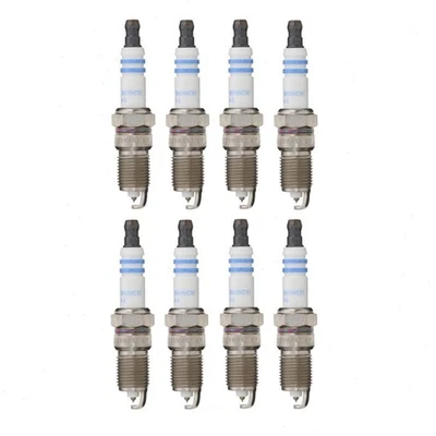 Bujías dobles de iridio Bosch de 8 piezas para Chevrolet Colorado 2009-2012 5,3 L ww Foto 1 de 4