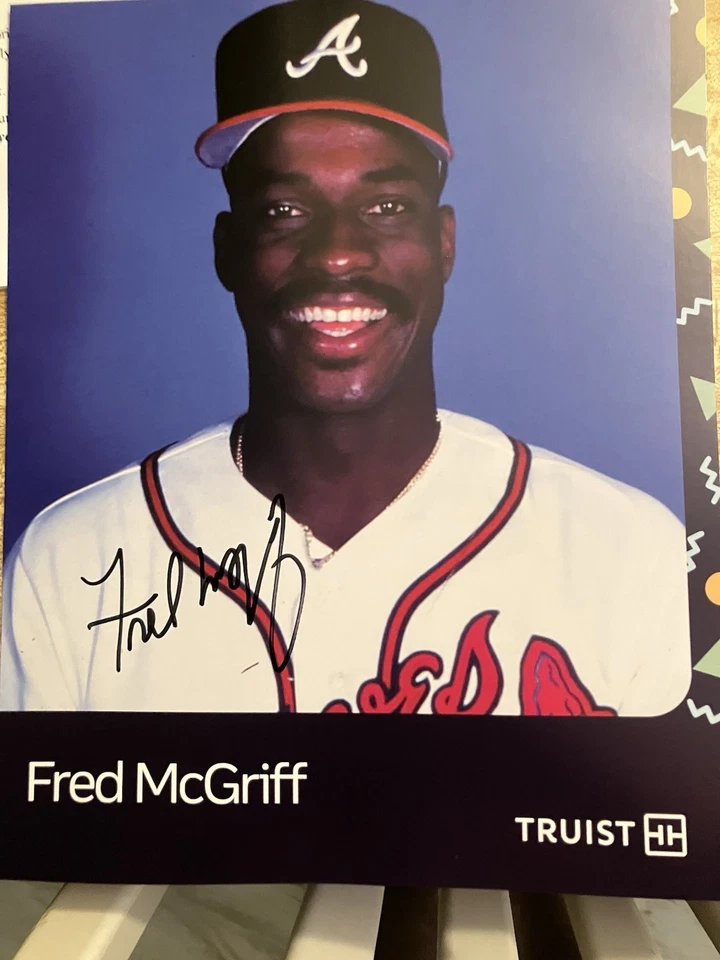Fred McGriff Signed Photo - Image 1 of 1
