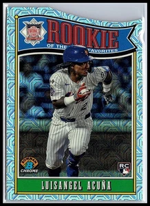 2025 Bowman Luisangel Acuna Rookie of the Year Favorites Mega Box Refractor RC - Bild 1 von 10