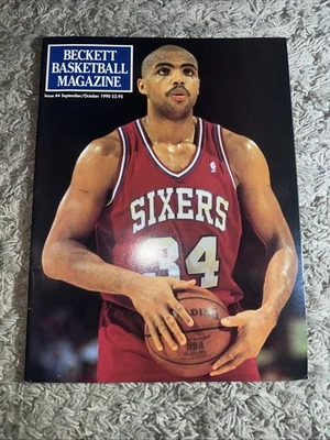 Tarjeta de baloncesto Beckett mensual septiembre 1990 Charles Barkley edición # 4 Foto 1 de 4