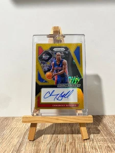 CHAUNCEY BILLUPS 2023-24 Prizm Signatures #SIG-BIL Gold 10/10 DETROIT PISTONS - Picture 1 of 2