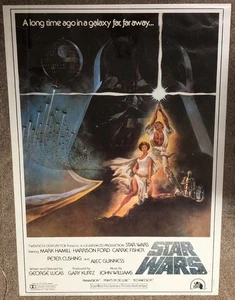 Star Wars-20x28 20th Century Fox Video Release Poster-1982-NOT A REPRO-UNUSED!! - Picture 1 of 2
