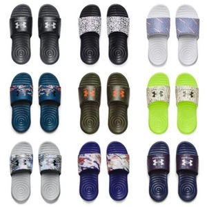 Under Armour 3024434 Men's UA Ansa Graphic Fixed Strap Slides Athletic Flip Flop - Picture 1 of 66