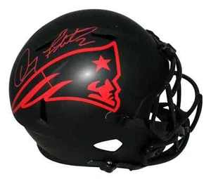 SIGNIERTER PATRIOTS DOUG FLUTIE ECLIPSE FULL SIZE HELM BAS COA AUTO BC EAGLES BUFF - Bild 1 von 3