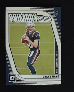 2024 Panini Donruss Optic - Colori Primari Drake Maye Rookie #3 (RC) - Foto 1 di 1