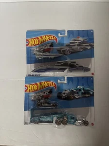 Lot Of 2 2024 Hot Wheels Super Rigs Sea-nic Route Rat Rig  Mattel Diecast - Picture 1 of 3