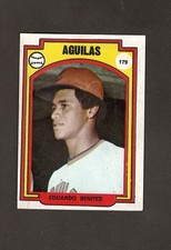 1972 Venezuelan Sticker Eduardo Benitez #179