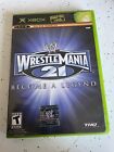 WWE Wrestlemania 21 (Microsoft Xbox, 2005) Complete with Manual