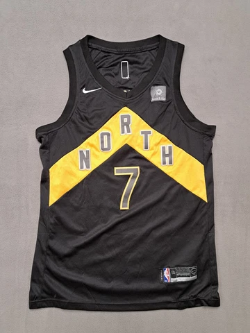 Nike Swingman Toronto Raptors Kyle Lowry #7 Jersey Size 50 North Cover