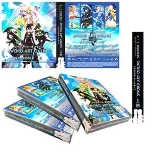 Sword Art Online Sao Season 1-3 Vol 1-96 End English Dubbed Anime Dvd Complete - Picture 1 of 7