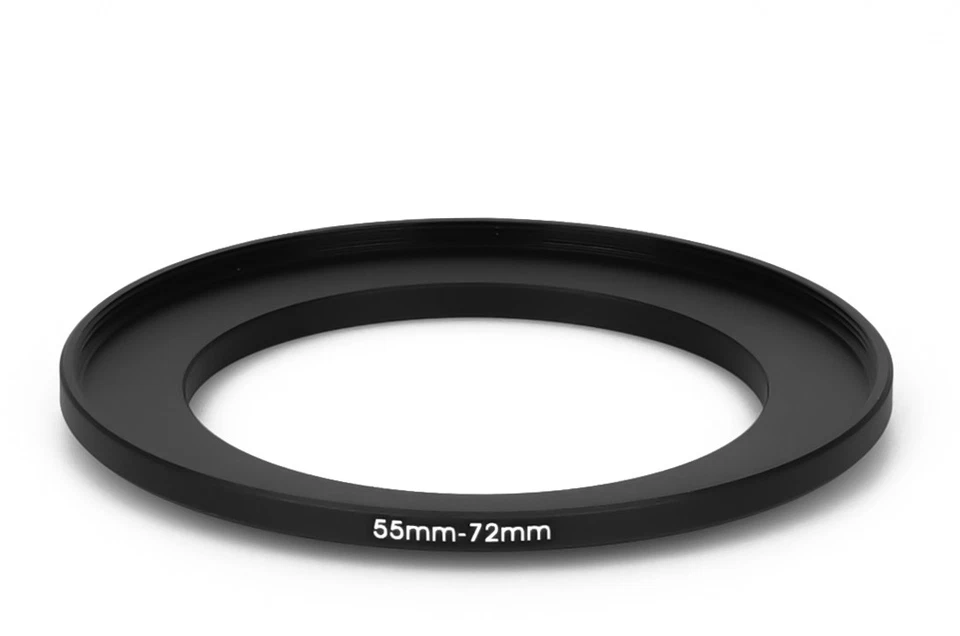 55 mm - 72 mm Filter Adapter Step-Up Adapter Filteradapter Step Up 55-72 - Bild 1 von 1