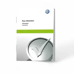 VW Volkswagen français Carnet d'entretien 23 modèles - Afbeelding 1 van 4