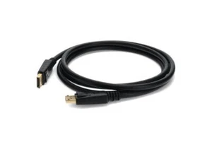 AddOn 1m DisplayPort 1.2 Male to Male 4K UHD Cable Black DISPLAYPORT1M - Picture 1 of 2