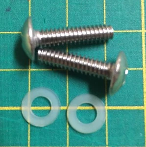 Liquid Force Wakeboard Fin Screws Set Of 2 - 10-24 Screw Set - Picture 1 of 1