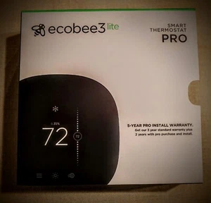 ecobee3 lite Smart Thermostat - Black Brand New - Picture 1 of 4