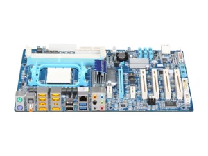 GIGABYTE GA-770TA-UD3 AMD 770 Socket AM3 SATA 6Gb/s USB 3.0 ATX Motherboard - Picture 1 of 3