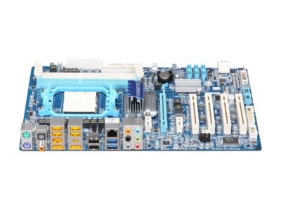 GIGABYTE GA-770TA-UD3 AMD 770 Socket AM3 SATA 6Gb/s USB 3.0 ATX Motherboard - Image 1 of 3